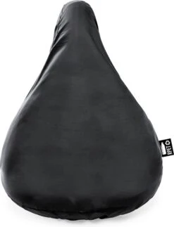 Merkloos Zadelhoes - Fietszadelhoes - Fiets Accessoires - Regen - RPET - Polyester - Zwart