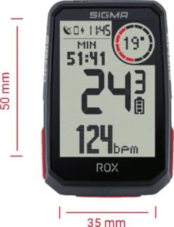 SIGMA SPORT ROX 4.0 GPS Fietscomputer Incl. Stuurhouder, Zwart -Fietsen Kortingswinkel 921x1200