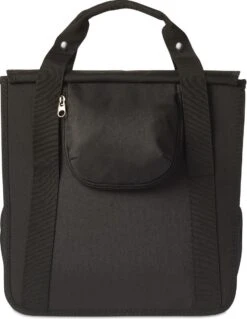 Basil GO Dubbele Fietstas - Zwart - 16 Liter -Fietsen Kortingswinkel 928x1200