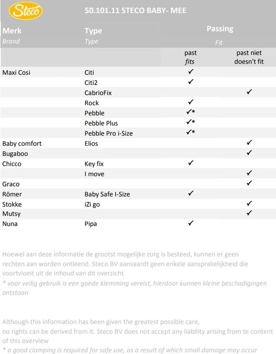 Steco Baby-Mee Bike 4 Steco Baby-Mee Bike - Afbeelding 4