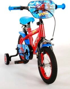 Volare Spider-Man Kinderfiets - Jongens - 12 Inch - Blauw/Rood -Fietsen Kortingswinkel 943x1200 5