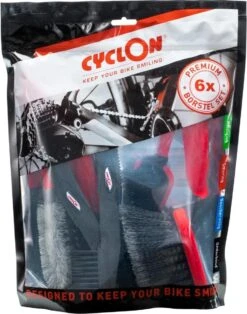 Cyclon Borstel Set - 6 Delig