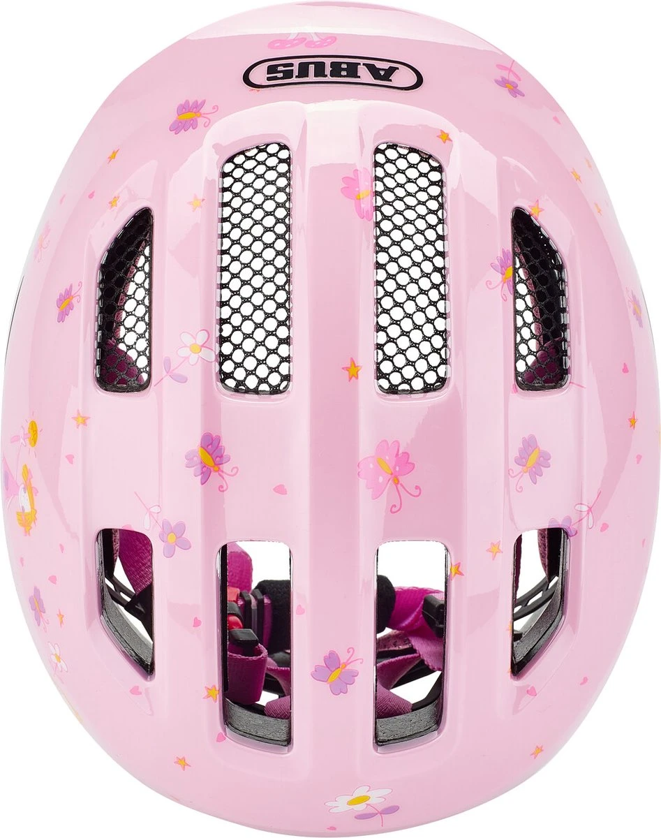Abus Helm Smiley 3.0 - Rose Princess - S ( 45-50 CM ) - Kinder Fietshelm 6 Abus Helm Smiley 3.0 - Rose Princess - S ( 45-50 CM ) - Kinder Fietshelm - Afbeelding 6