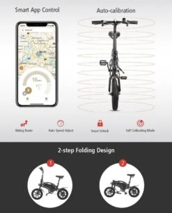 Matrix E Bike - Kugoo B2 Pro - Elektrische Opvouwbare Fiets/step 14 Inch 400W - Met Trappers - Snelheid Max. 45 Km/u -Fietsen Kortingswinkel 967x1200 6