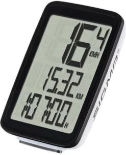 Sigma Fietscomputer Pure 1 ATS - Draadloos - Zwart/Wit -Fietsen Kortingswinkel 971x1200