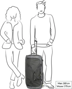 Travelite Basics Active Wieltas Antraciet -Fietsen Kortingswinkel 974x1200