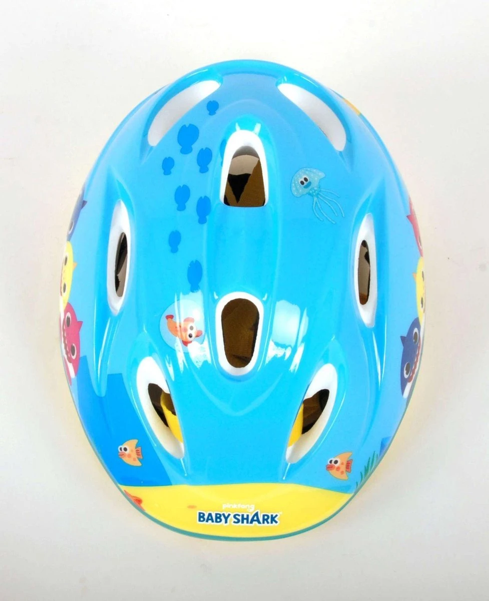 Volare Baby Shark Fietshelm - Skatehelm - 51 - 55 Cm 8 Volare Baby Shark Fietshelm - Skatehelm - 51 - 55 Cm - Afbeelding 8