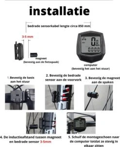 Pleasant Life Kilometerteller Fiets - Waterdicht - Digitale LCD - Bedraad - Fiets Accesoires - Mountainbike - Wielrennen - 9 Pleasant Life Kilometerteller Fiets - Waterdicht - Digitale LCD - Bedraad - Fiets Accesoires - Mountainbike - Wielrennen - -Fietsen Kortingswinkel 985x1200