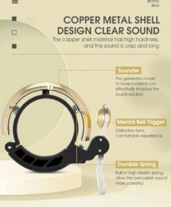 Fietsbel Goud Voor Racefiets Fiets Scooter En Motor - Mountainbike Accesoires En Wielrennen - Wielersport En Motorsport -Fietsen Kortingswinkel 993x1200 8